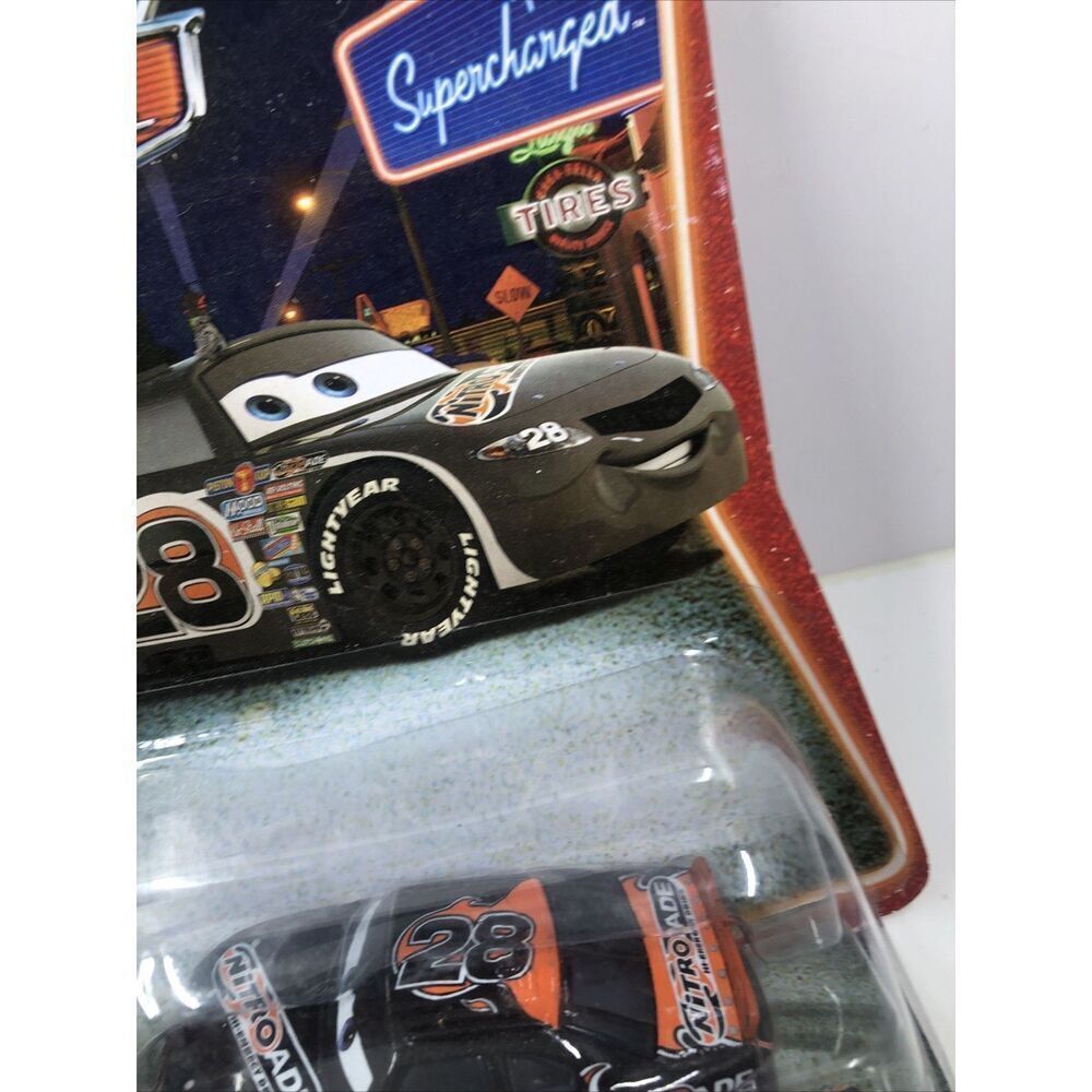 Disney Pixar Cars Supercharged Nitroade Die-Cast L5263 Piston Cup Race Car - Picture 7 of 11